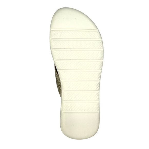 KENNETH COLE REACTION BLAIRE Women's Slide Thong Toe Wedge Heel Sandals - Picture 8 of 9